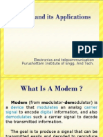 Modem and Its Applications