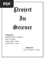 Science Investigatory Project