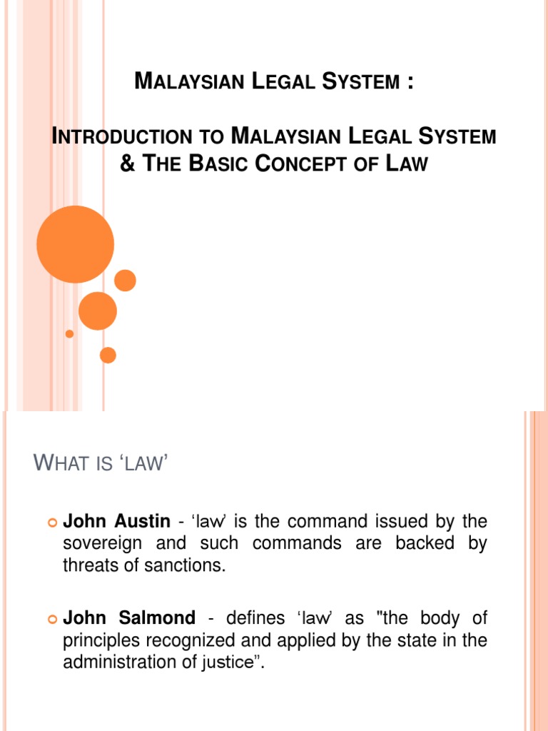 Malaysian Legal System PDF Rule Of Law Utilitarianism