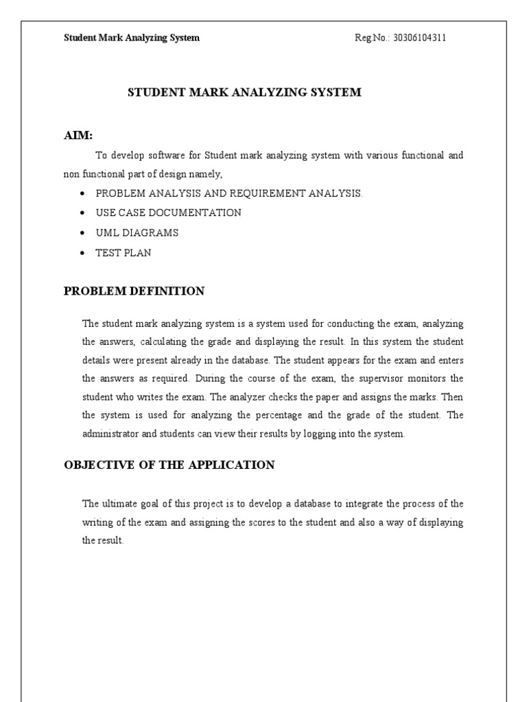 Mark Analysis | PDF