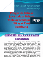 Hikayat Panji Semirang