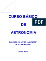 Curso Básico de Astronomia - Baseado No Livro a Gênese (Carlos Assis)