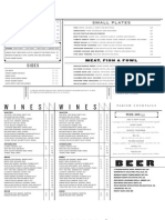 Parish - All Menus