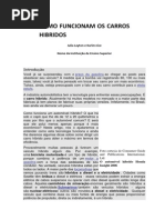 Como Funcionam Os Carros Hibridos