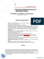 Dandrova Skripta Za Prvi Deo-Skripta-Istorija Umetnosti Srpskih Zemalja U Srednjem Veku 2-Istprija Umetnosti PDF