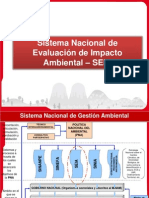 Sistema Nacional de Evaluación de Impacto Ambiental-SEIA