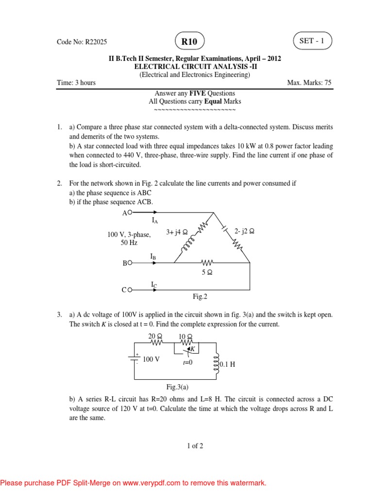 eca-II | Series And Parallel Circuits | Electrical Network