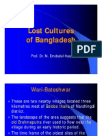 Lost Cultures Lost Cultures of Bangladesh of Bangladesh: Prof. Dr. M. Emdadul Haq