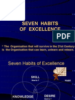 Seven Habits of Excellence
