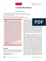 Glycerol Fermentation by Mixed Cultures Studied in Chemostats