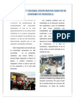 El Entorno Económico Del País Ha Modificado Las Características Del Comportamiento Del Consumidor Venezolano