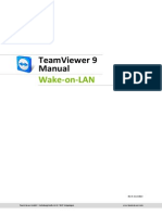 TeamViewer Manual Wake on LAN En