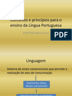 Conceitos e Princípios Para o Ensino Da Língua