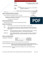 AMSOIL Material Safety Data Sheet: Nfpa & Hmis Rating