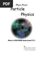 Download Physics Project  Particle Physics by TJ SN23595284 doc pdf