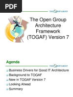 The Open Group Architecture Framework (TOGAF) Version 7