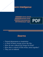 Swarm Intelligence Swarm Intelligence