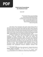 Download Modal Sosial Dan Demokrasi Lokal by Duta Wahyu Wijaya SN235967934 doc pdf