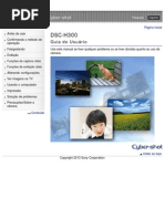 DSC H300 Cyber ShotUserGuide PT