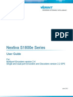 Nextiva S1800e Series User Guide