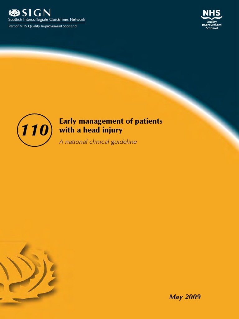 Sign 110 | PDF | Traumatic Brain Injury | Coma
