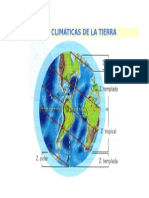 Zonas Climáticas de La Tierra