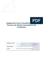 Integración de La Consistencia en El Proceso de Diseño Geométrico de Carreteras 20130605