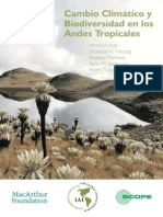 Cambio Climático y Biodiversidad en Los Andes Tropicales - Herzog Et Al 2011