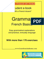 Basics Grammar Book French