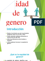 Equidad de Genero