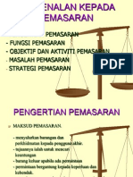 PENGENALAN KEPADA PEMASARAN