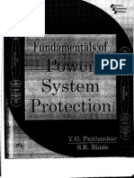 Fundamentals of Power System Protection by Paithankar