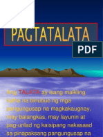 Pagtatalata