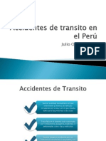Accidentes de Transito en El Perú