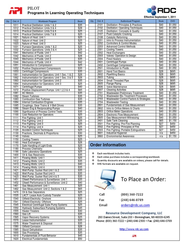 API Pilot Program Overview | PDF | Gas Compressor | Sustainable ...