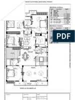 Typical Floor Plan: Electrical Layout (R.C.P)