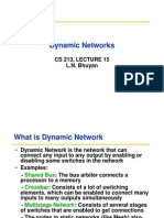 Dynamic Networks: CS 213, LECTURE 15 L.N. Bhuyan