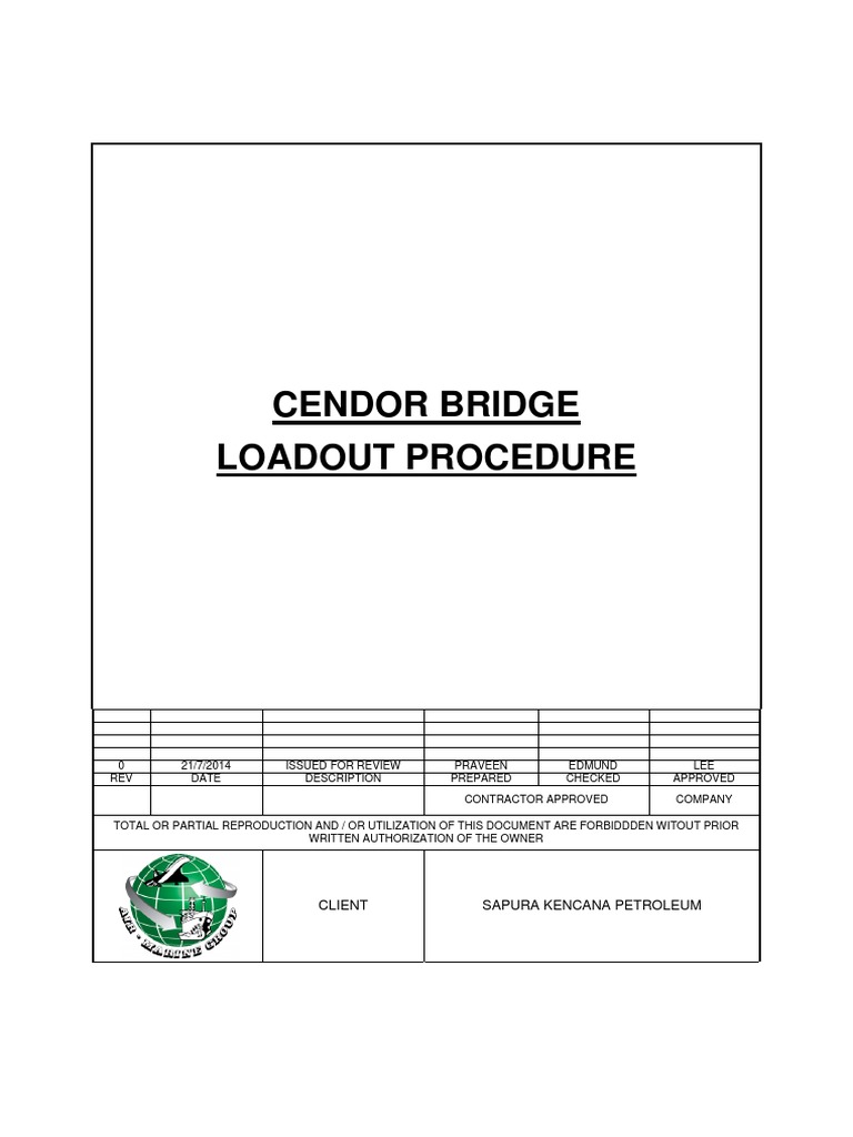 Cendor Bridge Loadout Guide | PDF | Water Transport | Nature