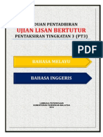 Panduan Pentadbiran Ujian Lisan Bertutur Pt3