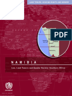 Law, Land Tenure and Gender Review: Southern Africa (Namibia)