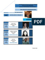 Trabajo de Programación Lineal, JUVENTUD INGENIERIL