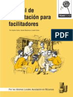 Manual de Capacitación Para Facilitadores