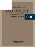Diccionario de Falacias Ricardo Garcia Damborenea PDF
