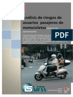 Análisis de Riesgos de Usuarios Pasajeros de Motocicletas.