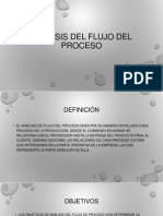 Analisis Del Flujo Del Proceso