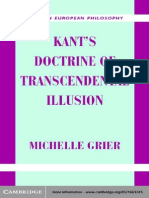 Grier, M. - Kant - S Doctrine of Transcendental Illusion (Cambridge University Press, 2001)