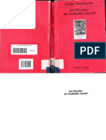 Da Divisão Social Do Trabalho. Émile Durkheim; Tradução de Eduardo Brandão. - 2ª Ed. - São Paulo, Martins Fontes, 1999.