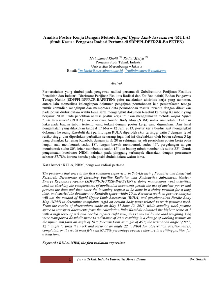 42 Contoh Jurnal Teknik Industri Png Wallpaper