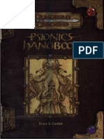 D&D 3.5 - Psionics Handbook