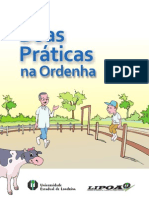 Cartilha Boas Praticas Na Ordenha